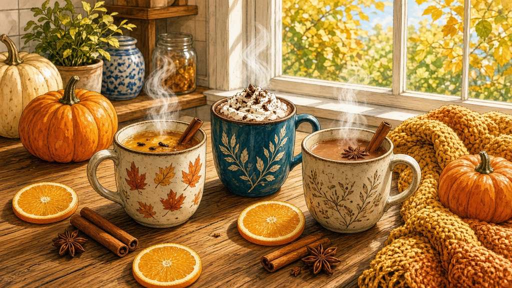 Warm Mugs for Cool Evenings: Easy Homemade Autumn Drinks