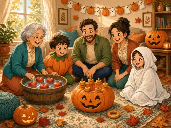 Halloween on a Saturday: Easy Party Games the Whole Family Will Love
